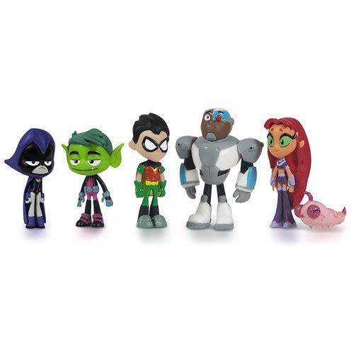 Teen Titans 2-Inch Action Figure 6-Pack